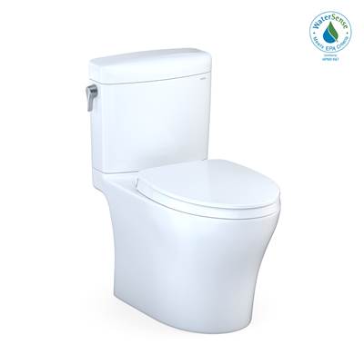 Toto MS436124CEMFG#01- Aquia Iv Cube 2Pc Uh Left Tl Ss124 Seat 1.28/0.8 Gpf Cotton