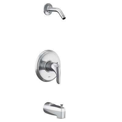 Moen UTL183NH- Chateau M-Core 2-Series 1-Handle Tub And Shower Trim Kit In Chrome (Valve Sold Separately)