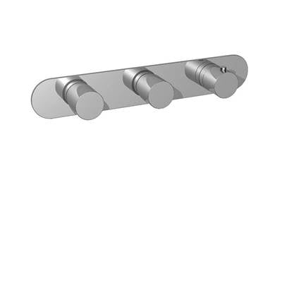 Ca'bano CA36018RT99- Thermostatic trim with 2 flow controls