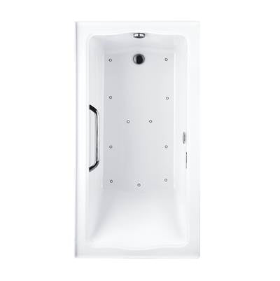 Toto ABR782R#01YBN2- Acrylic Airbath Clayton 6032T2 Cotton Bn Grab Bar R Drain