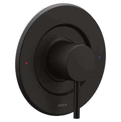 Moen T2191BL- Align 1-Handle Posi-Temp Valve Trim Kit in Matte Black (Valve Not Included)