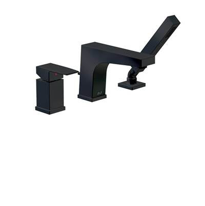 ALT ALT72077241- Riga 3-Piece Deckmount Tub Filler W/ Handshower - FaucetExpress.ca