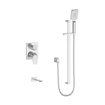 Vogt SET.AU.210.500.CC- Antau 2-Way Pressure Balanced Set - Handheld and Spout Chrome