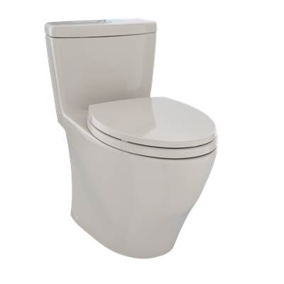 Toto MS654114MF#03- Aquia 1-Pc Toilet W/Ss114 Seat Bone | FaucetExpress.ca