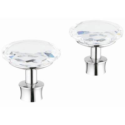 Grohe 18086VP0- Kensington Round Handles, Pair | FaucetExpress.ca