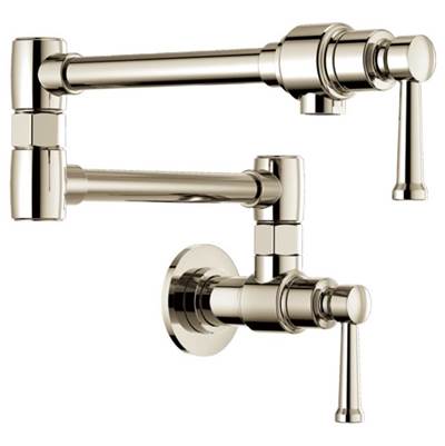 Brizo 62825LF-PN- Artesso Wall Mount Pot Filler | FaucetExpress.ca