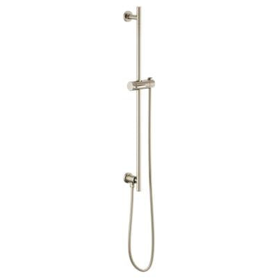 Brizo 74792-BN - Euro Rd Slidebar W/Hose
