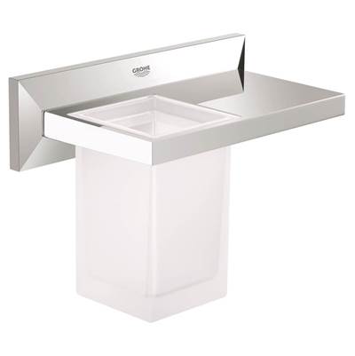 Grohe 40503000- Allure Brilliant Tumbler including shelf | FaucetExpress.ca