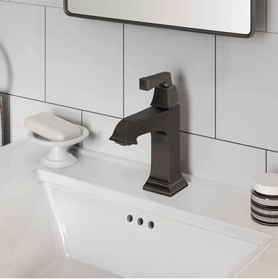 American Standard 7455107.278- Town Square S Single Hole Single-Handle Bathroom Faucet 1.2 Gpm/4.5 L/Min With Lever Handle