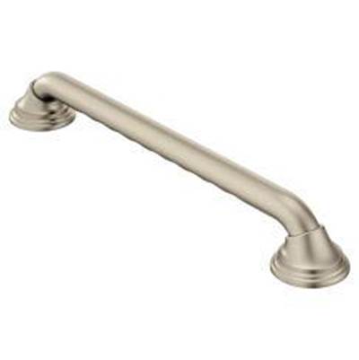 Moen LR8724D3BN- Home Care Brushed Nickel 24'' Designer Grab Bar