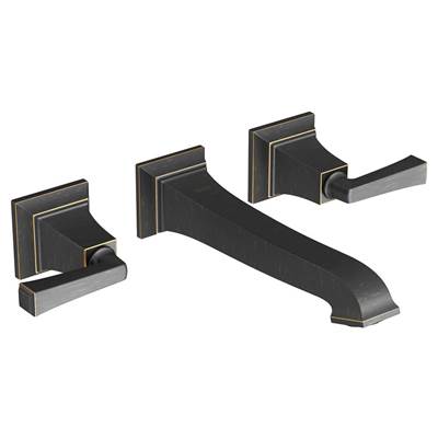 American Standard 7455451.278- Town Square S 2-Handle Wall Mount Faucet 1.2 Gpm/4.5 L/Min With Lever Handles