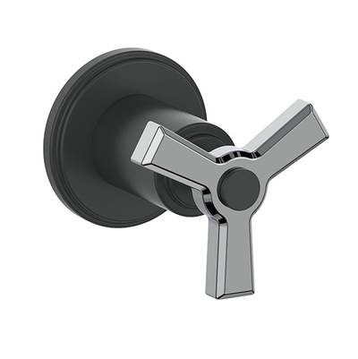 Vogt SV.Z3.01.CB- Zehn Thermostatic Volume Control Valve and Trim 3/4' Chrome Matte Black
