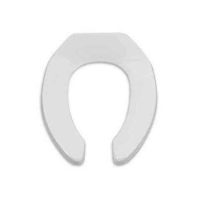 American Standard 5901100.020- Commercial Heavy Duty Open Front Elongated Toilet Seat
