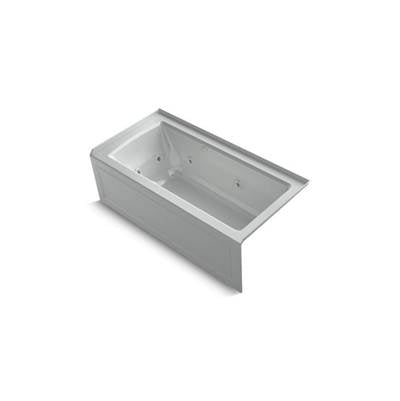Kohler 1947-XGHRA-95- Archer® 60'' x 30'' integral apron whirlpool + Heated BubbleMassage air bath with right-hand drain | FaucetExpress.ca