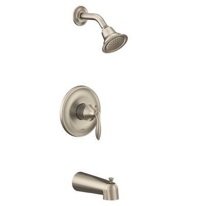 Moen UT2133EPBN- Eva M-Core 2-Series Eco Performance 1-Handle Tub And Shower Trim Kit In Brushed Nickel (Valve Sold Separately)