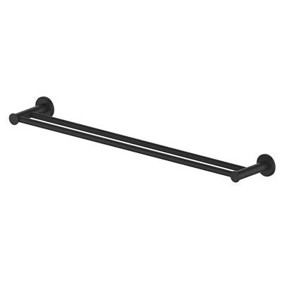 Vogt BA.0509.MB- Zehn Double Towel Bar Matte Black
