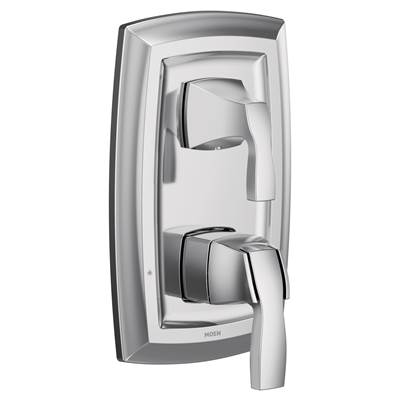 Moen UT3611- Voss M-CORE 3-Series 2-Handle Shower Trim with Integrated Transfer Valve in Chrome (Valve Not Included)