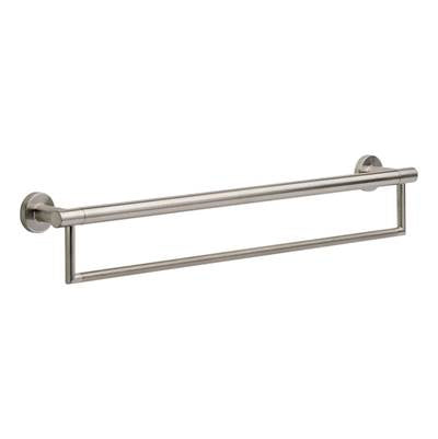 Delta 41519-SS- Contemporary 24'' Towel Bar W/Assist Bar - Ss | FaucetExpress.ca