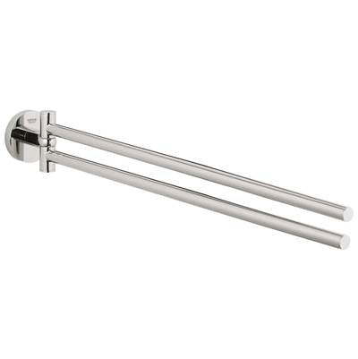 Grohe 40371001- Essentials Double Towel Bar | FaucetExpress.ca