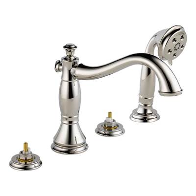 Delta T4797-PNLHP- Roman Tub W/ Hand Shower Trim | FaucetExpress.ca