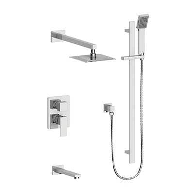 Vogt SET.KG.310.310.CC- Kapfenberg 3-Way Pb Shower Set Cc - FaucetExpress.ca