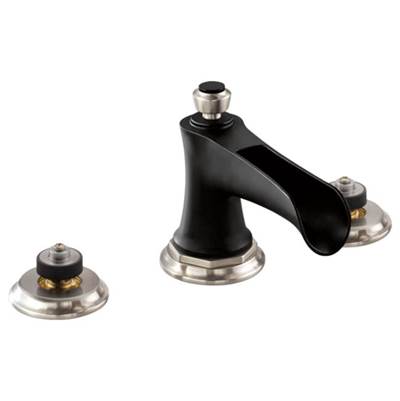 Brizo 65361LF-NKBLLHP- Two Handle Widespread Lavatory Faucet | FaucetExpress.ca