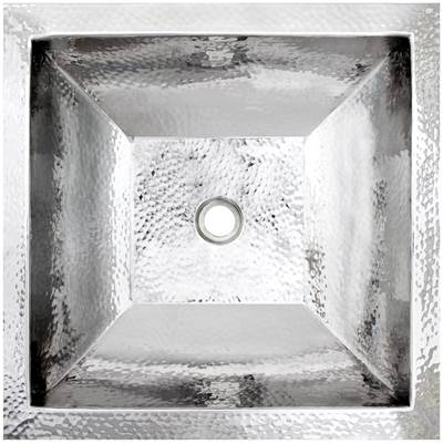 Linkasink BLD115 - Coco Square Hammered Builder's Series
