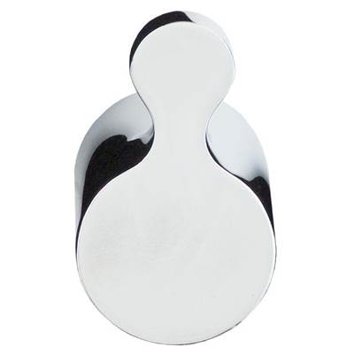 Laloo P5682 WF- Payton Single Hook - White Frost | FaucetExpress.ca