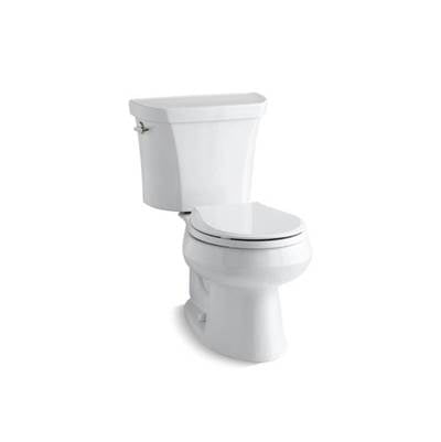Kohler 3987-0- Wellworth® Two-piece round-front dual-flush toilet | FaucetExpress.ca