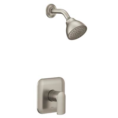 Moen UT2812EPBN- Rizon M-Core 2-Series Eco Performance 1-Handle Shower Trim Kit In Brushed Nickel (Valve Sold Separately)
