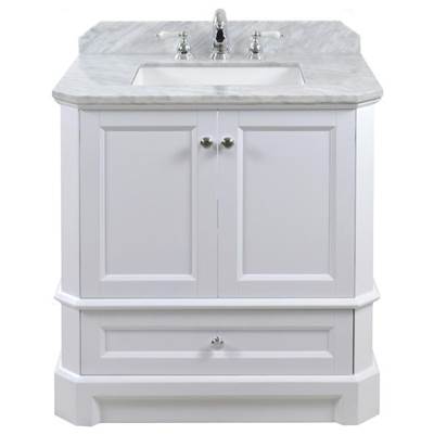 Icera 3125.301.01- Richmond Vanity Cabinet 30-in Gloss White | FaucetExpress.ca