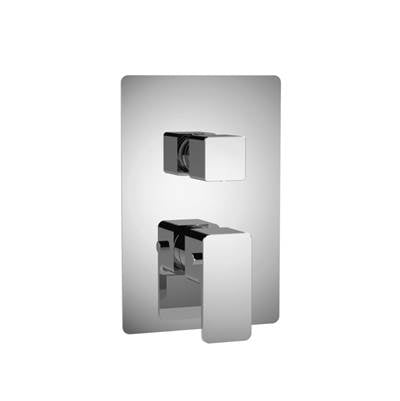 Isenberg 196.4422BN- 3/4 " Thermostatic Valve With 2-Way Diverter & Integrated Volume Control & Trim | FaucetExpress.ca