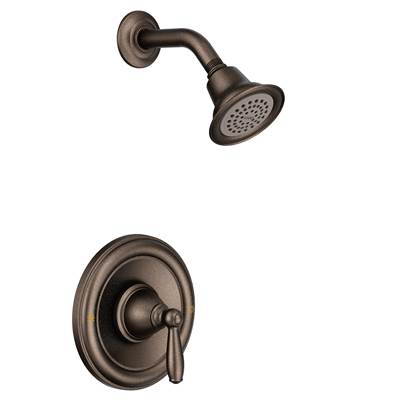 Moen T2152ORB- Brantford Posi-Temp Single-Handle 1-Spray Shower Faucet Trim Kit in Oil Rubbed Bronze (Valve Not Included) - FaucetExpress.ca