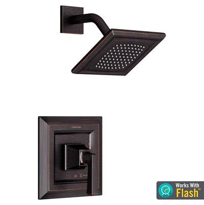 American Standard TU455501.278- Town Square S 2.5 Gpm/9.5 L/Min Shower Trim Kit With Single Function Showerhead, Double Ceramic Pressure Balance Cartridge With Lever Handle