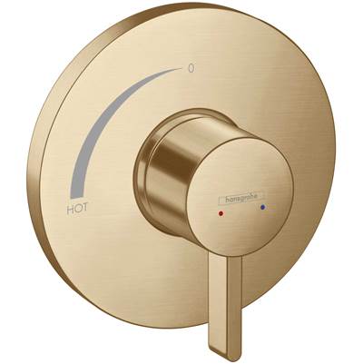 Hansgrohe 15739141- Round Pressure Balance Trim - FaucetExpress.ca