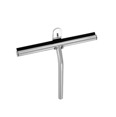 Laloo S0100 PN- Shower Glass Squeegee 9 1/2" - Polished Nickel | FaucetExpress.ca