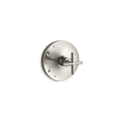 Kohler TS14423-3-BN- Purist® Rite-Temp(R) valve trim with cross handle | FaucetExpress.ca