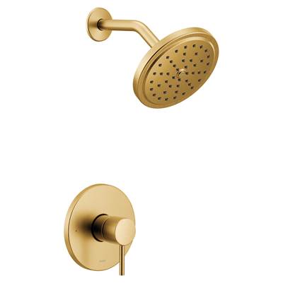 Moen UT3292BG- Align M-CORE 3-Series 1-Handle Shower Trim Kit in Brushed Gold (Valve Not Included)