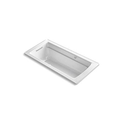 Kohler 1949-GHW-0- Archer® 66'' x 32'' drop-in Heated BubbleMassage air bath with Bask® heated surface | FaucetExpress.ca
