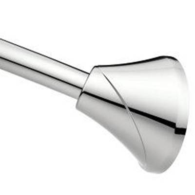 Moen CSR2172CH- Curved Shower Rods Chrome Tension Curved Shower Rods
