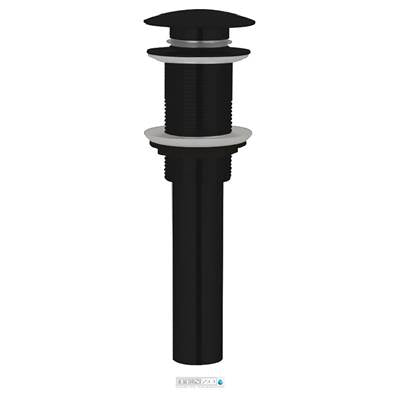 Tenzo DR- Push Pop-Up Drain Without Oveflow Round - FaucetExpress.ca