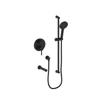 Vogt TM.WL.210.500.MB- Worgl Trim for 2-Way Pressure Balanced Set - Handheld and Spout Matte Black