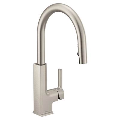 Moen S72308SRS- STO Single-Handle Pull-Down Sprayer Kitchen Faucet with Reflex in Spot Resist Stainless