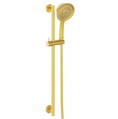 Vogt BH.09.05.MG- Zehn Sliding Shower Bar with 4-Spray Hand Shower Matte Gold