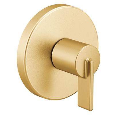 Moen UT4620BG- Cia 1-Handle M-Core Transfer Valve Trim Kit In Brushed Gold (Valve Sold Separately)