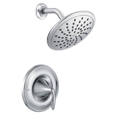 Moen T2232EP- Eva Posi-Temp Rain Shower 1-Handle Shower Only Faucet Trim Kit in Chrome (Valve Not Included)