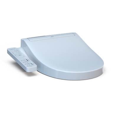 Toto SW3023#01- Toto Washlet Kc2 Electronic Bidet Toilet Seat With Heated Seat And Softclose Lid Round Cotton White