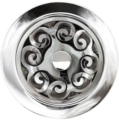 Linkasink D072 - Hawaiian Quilt Disposal Flange with Stopper