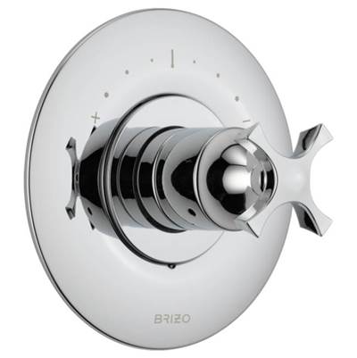 Brizo T66T095-PC- Thermoststic Control-Cross Brizo Rsvp Custom Shower | FaucetExpress.ca