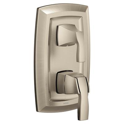Moen UT3611BN- Voss M-CORE 3-Series 2-Handle Shower Trim with Integrated Transfer Valve in Brushed Nickel (Valve Not Included)